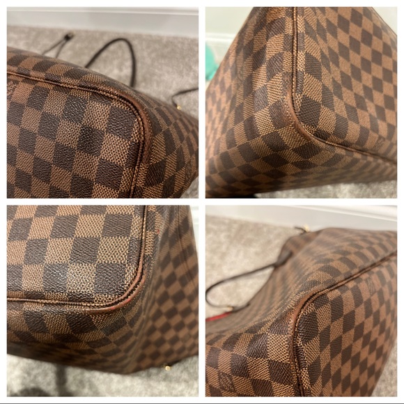 🎉HP BEST IN BAGS PARTY🎉Louis Vuitton Neverfull GM Damier Ebene - Picture 10 of 12